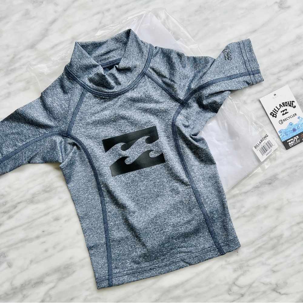 Billabong Rash Guard Surf Shirt Sleeve Boys BRAND NWT